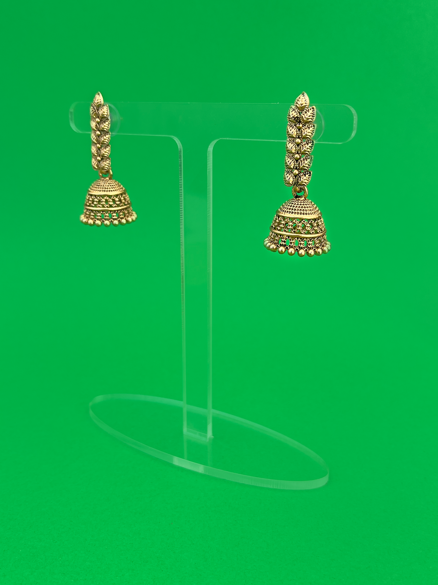 Soft Gold-Plated Hanging Jhoomka